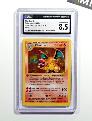 Pokemon cgc charizard 4 - charizard, #4