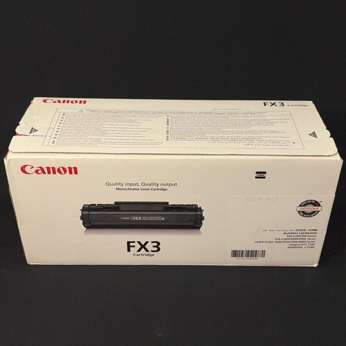 Genuine oem canon - canon, fx3