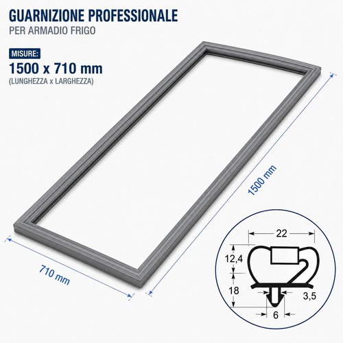 Guarnizione magnetica - magnetica, ad