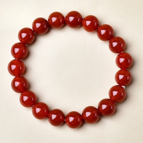 Bracciale agata rossa - bracciale,