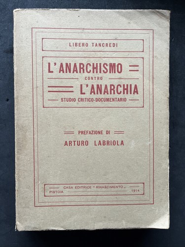Anarchismo contro - l’anarchismo,