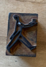 PICCOLO CLICHÉ-MATRICE TIPOGRAFICA-CAMERIERE