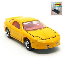 Majorette Pontiac Firebird 4a Generazione Giallo/Rosso Interno 1:63 3" senza confezione