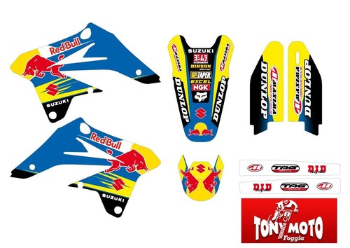 Kit grafiche adesivi red - kit,