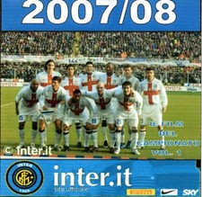 3 DVD INTER  2007/08 CAMPIONE