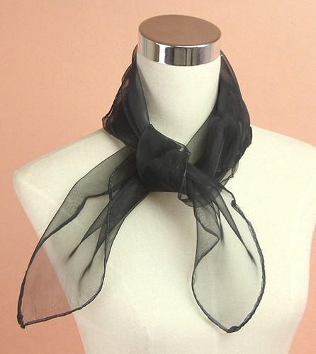Sciarpa collo nero anni - collo,