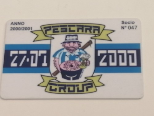 Tessera ultras pescara - tessera,