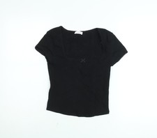 Top donna Savida nero collo