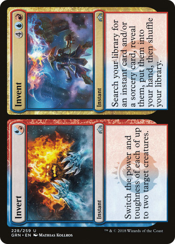 Invertire inventare mtg - /, x4