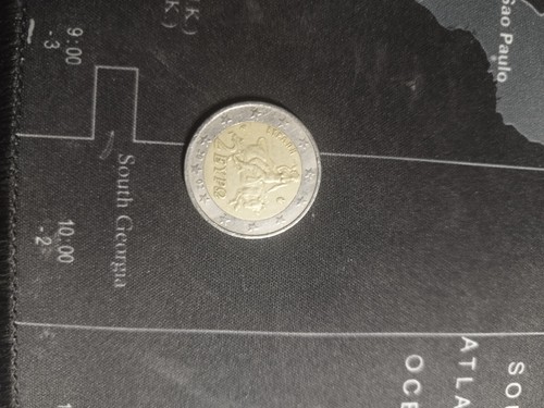 Moneta euro rara - moneta, [grecia
