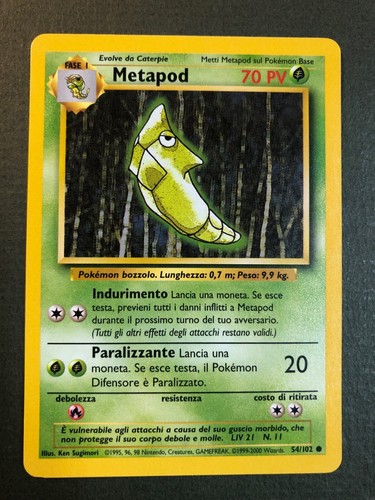 Pokémon italiano carta base - pokémon, [italiano]