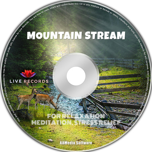 Mountain stream sound for - mountain,