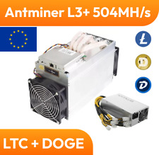 Antminer L3+ 504MH/s Bitmain