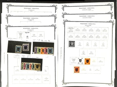 Collezione francobolli ucraina - francobolli,