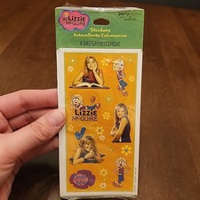 Adesivi Vintage Lizzie McGuire Disney Hallmark (4 fogli) Party Express