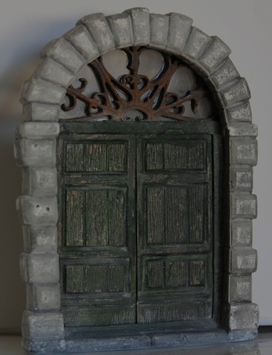 Portone antichizzato con - portone,
