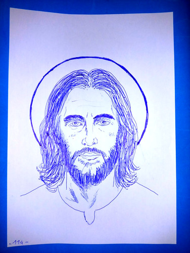 Disegno gesu cristo - disegno, di