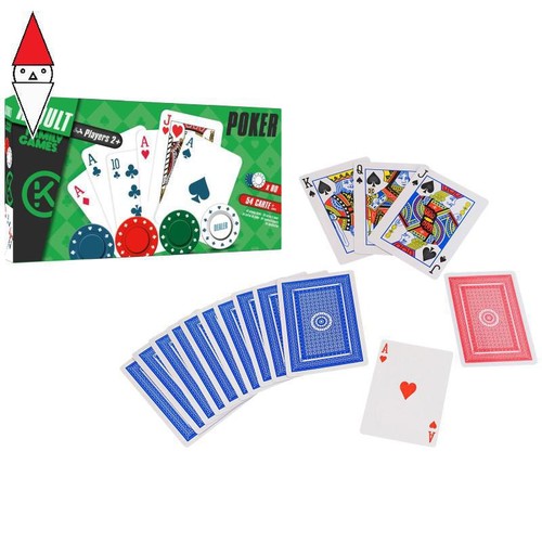 Carte gioco globo set poker - da,