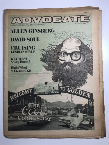 Advocate newspaper magazine - newspaper,