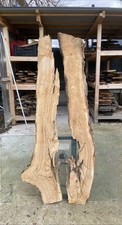 Coppia di tavole di legno di