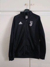 Felpa Adidas Juventus nera Ragazzo 13/14 Anni con Zip e 2 tasche con cerniera