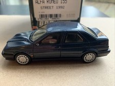 ALFA ROMEO 155 STREET 1992 1/43 MODELLINO AUTO RESINA DI BBR MODELS PROJECT 43