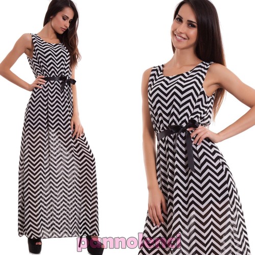 Abito lungo donna vestito