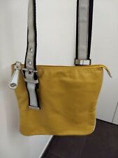 Borsa Blu Byblos a tracolla gialla