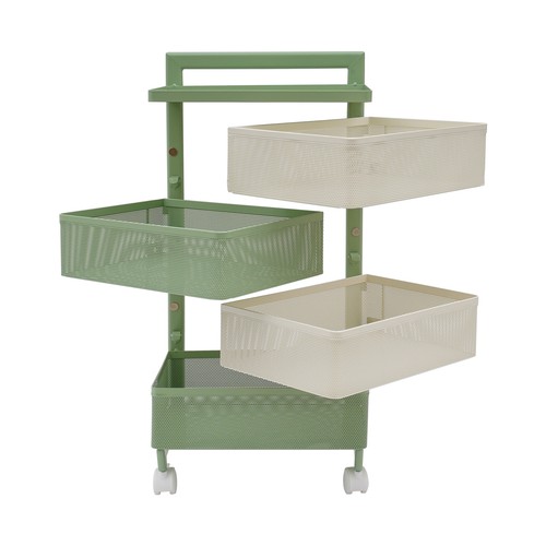 Carrello portaoggetti girevole - carrello,
