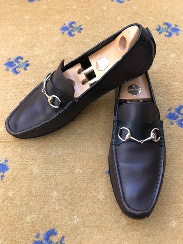 Gucci mocassini scarpe pelle