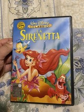 La Sirenetta DVD Disney Prima Edizione Warner Home Video RARO Ologramma Tondo