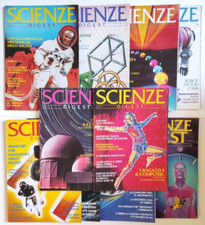 Scienze Digest Annata Completa 1983 10 Pezzi Edizioni Syds (L72)