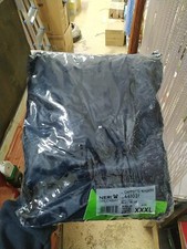 IMPERMEABILE CON CAPPUCCIO GIACCA PARA PIOGGIA BLU NIAGARA TAGLIE da M a XXXL