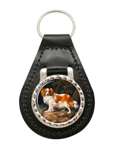 Portachiavi pelle con king - portachiavi,