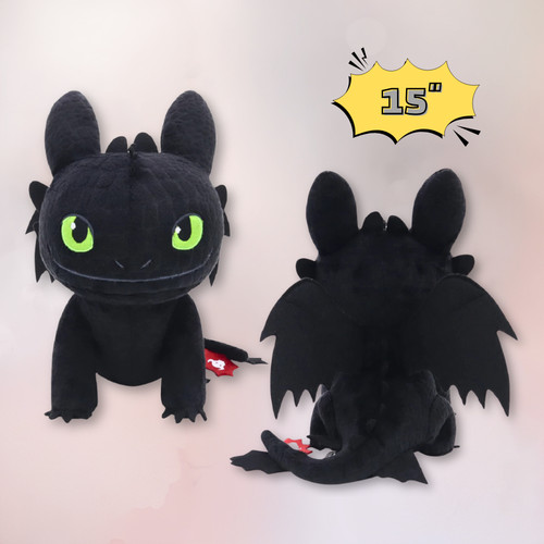 Peluche sdentato seduto - peluche, 15"