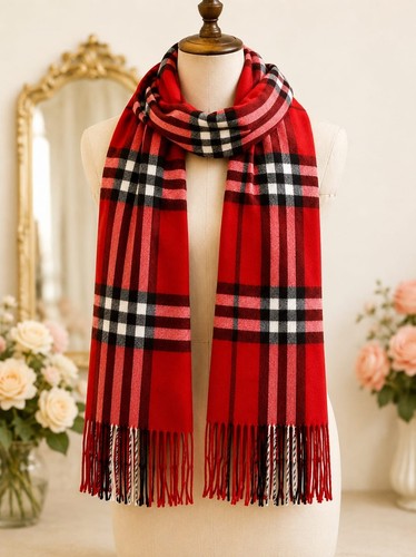 Sciarpa donna burberry rossa - rossa, a