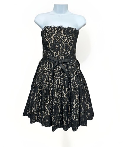 Abito pizzo nero robert - abito,