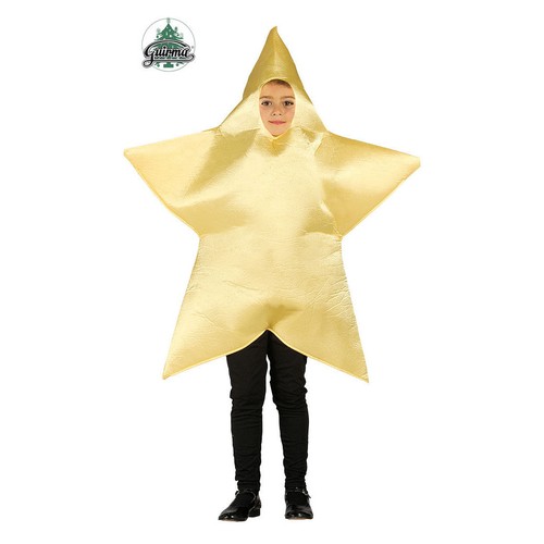 Costume stellina oro anni - costume, 5-6