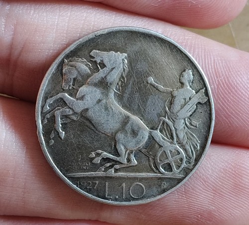 Lire 1927 biga - 10,