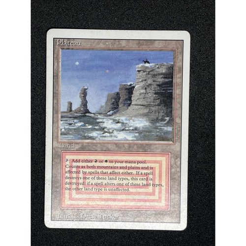 Mtg plateau duel land card - duel,