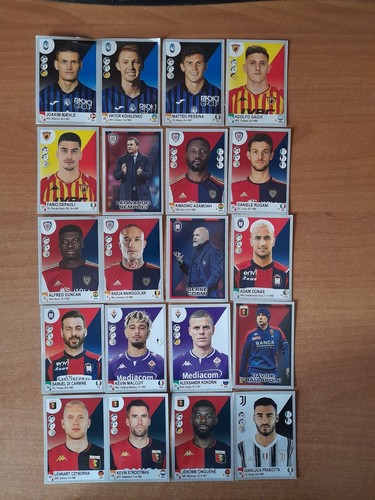 Lotto figurine calciatori - 38,