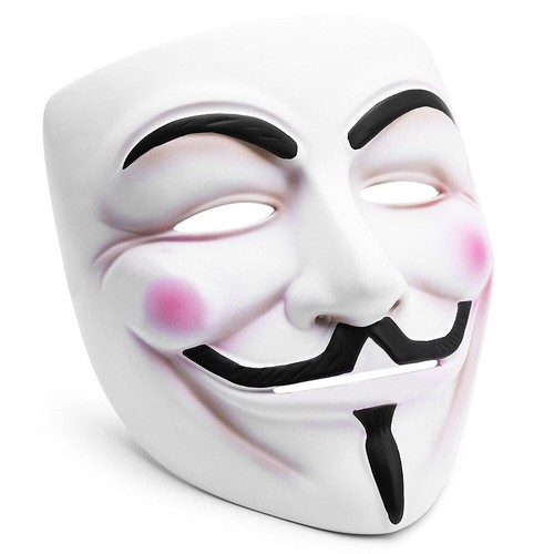 Maschera hacker per vendetta - maschera,