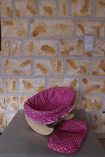 Culla per Bambole in Vimini