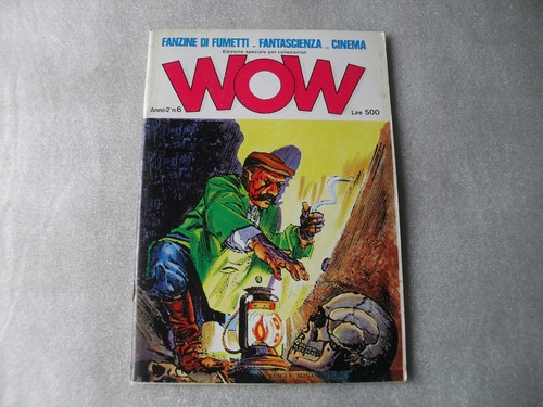 Wow fanzine fumetti anno - fanzine, di