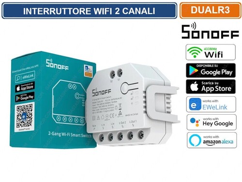 Sonoff dualr3 interruttore - sonoff,
