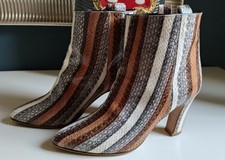 LORENA PAGGI_STIVALETTI_PITONATI_PELLE_n.39_🍁🪶🦋