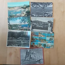 Lotto 7 cartoline vintage ISCHIA anni '50-'70 Porto Casamicciola Lacco Ameno
