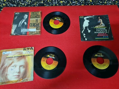 Ricky gianco lotto dischi 45 - ricky,