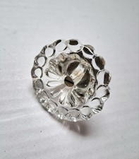 Pomello Pomolo Anni 40 vintage in vetro murano e metallo 47mm