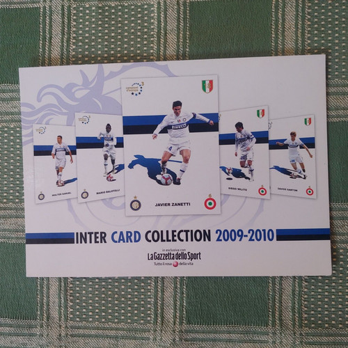 Cartolina calcio inter - cartolina,